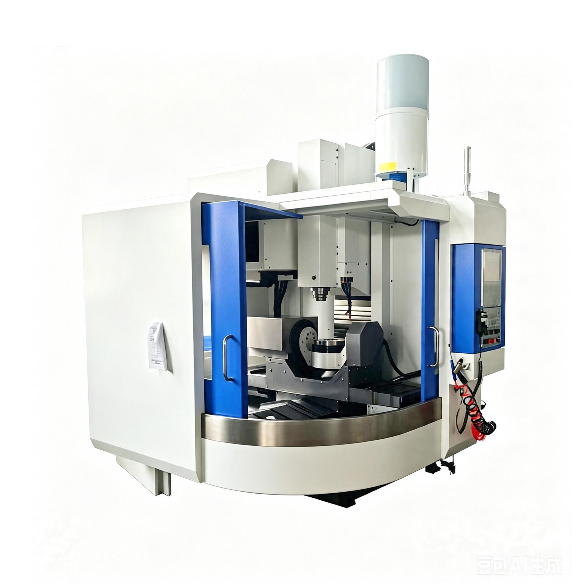 Vertical 5 Axis Machining Center: Select the Rotary Layout