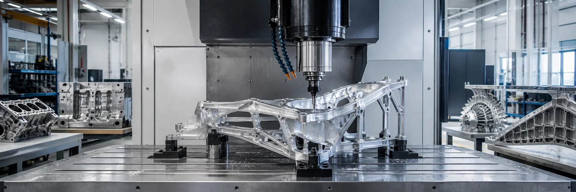 cnc machine center vertical machining center application