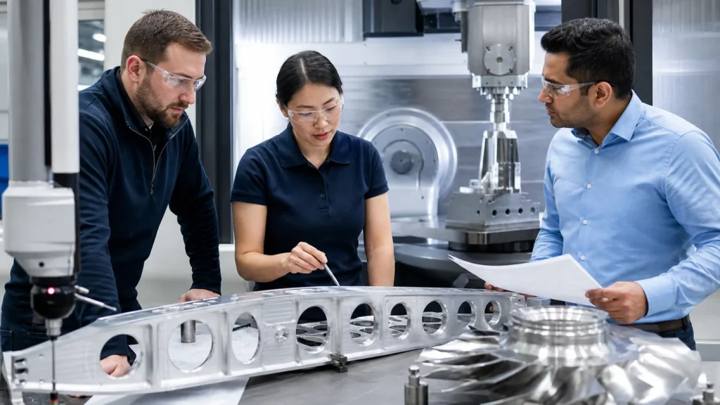 CNC Machine for Aerospace Components: Start with the Controlled Process