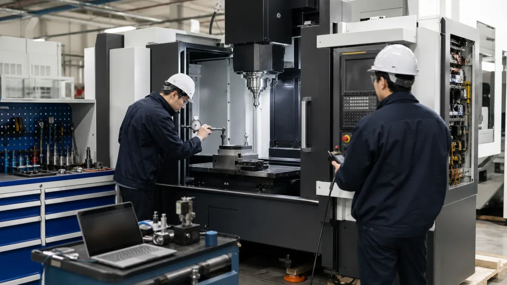 CNC Machine Installation and Commissioning Checklist